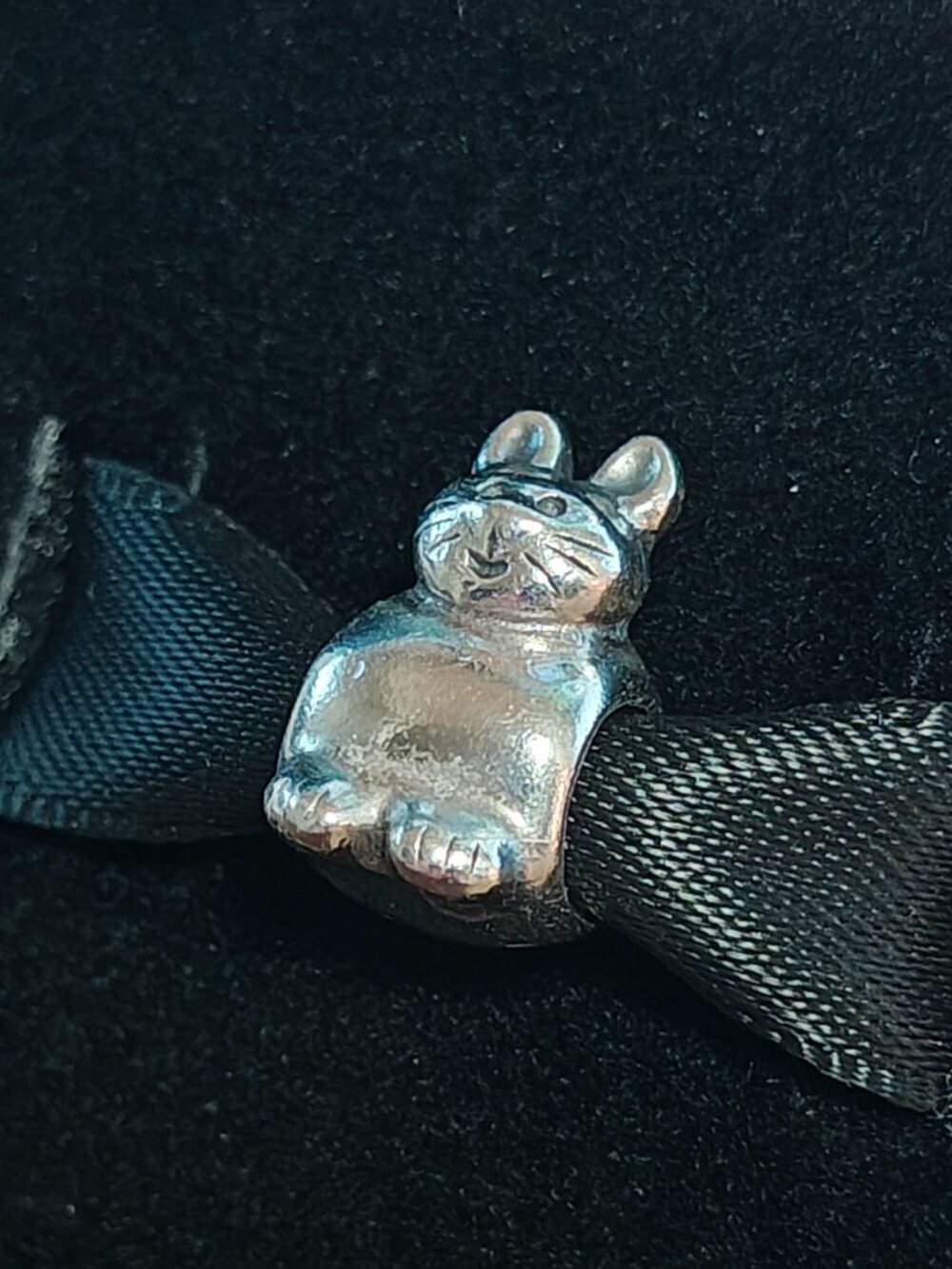 Authentic Pandora Kitty Charm – 790284 Sterling Silver Retired - Picture 5 of 9